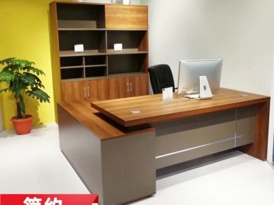 北海办公家具生产 时尚风格经理办公桌价格实惠 工厂直发